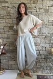 Basso Shirring Balloon Pant Clay